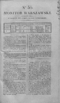 Monitor Warszawski 1828, nr 53
