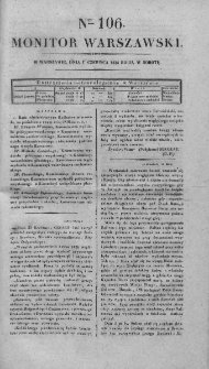 Monitor Warszawski 1828, nr 106