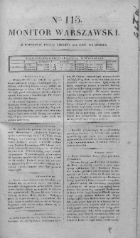 Monitor Warszawski 1828, nr 113