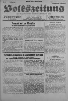 Volkszeitung 17 styczeń 1939 nr 17