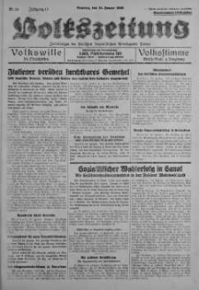 Volkszeitung 24 styczeń 1939 nr 24
