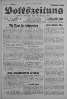 Volkszeitung 29 styczeń 1939 nr 29