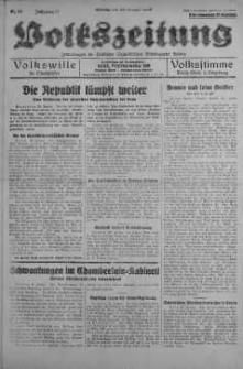Volkszeitung 30 styczeń 1939 nr 30