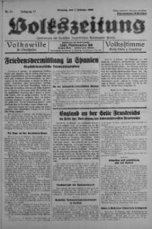 Volkszeitung 7 luty 1939 nr 38
