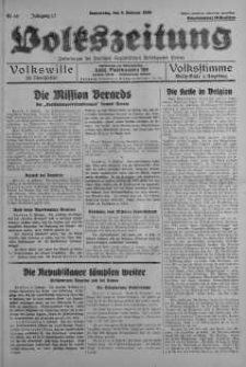 Volkszeitung 9 luty 1939 nr 40