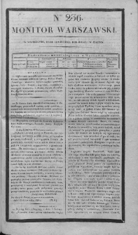 Monitor Warszawski 1828, nr 236