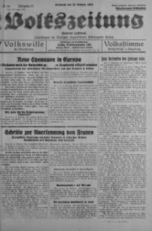 Volkszeitung 15 luty 1939 nr 46