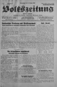 Volkszeitung 16 luty 1939 nr 47