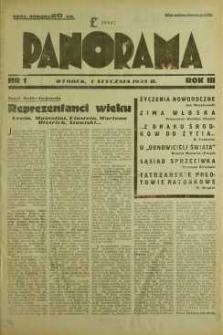 Panorama 1 styczeń 1935 nr 1