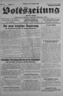 Volkszeitung 22 luty 1939 nr 53