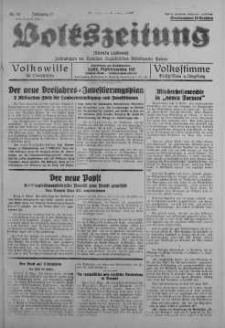 Volkszeitung 3 marzec 1939 nr 62