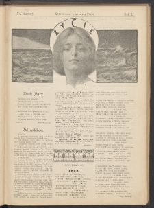 Życie : Tygodnik Ilustrowany, Literacki, Artystyczny, Naukowy i Społeczny. 1898. T2. Nr 13