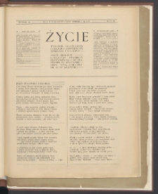 Życie : Tygodnik Ilustrowany, Literacki, Artystyczny, Naukowy i Społeczny. 1898. T2. Nr 44