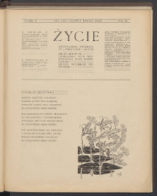 Życie : Tygodnik Ilustrowany, Literacki, Artystyczny, Naukowy i Społeczny. 1899. T3. Nr 11
