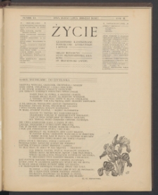 Życie : Tygodnik Ilustrowany, Literacki, Artystyczny, Naukowy i Społeczny. 1899. T3. Nr 13