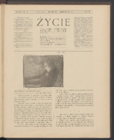 Życie : Tygodnik Ilustrowany, Literacki, Artystyczny, Naukowy i Społeczny. 1899. T3. Nr 19-20