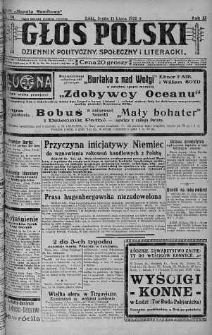 Głos Polski : dziennik polityczny, społeczny i literacki 11 lipiec 1928 nr 191