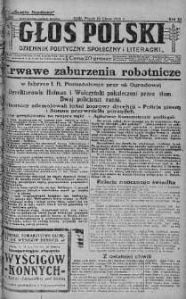 Głos Polski : dziennik polityczny, społeczny i literacki 13 lipiec 1928 nr 193