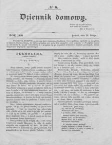 Dziennik Domowy. 1840. T.1. Nr 8