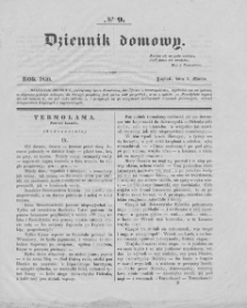 Dziennik Domowy. 1840. T.1. Nr 9