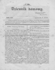 Dziennik Domowy. 1840. T.1. Nr 15