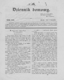 Dziennik Domowy. 1840. T.1. Nr 44