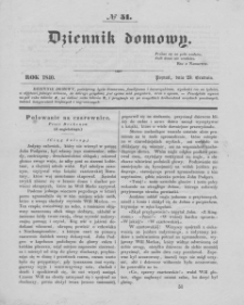 Dziennik Domowy. 1840. T.1. Nr 51
