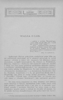 Krytyka. Miesięcznik społeczny, naukowy i literacki. 1896. Lipiec