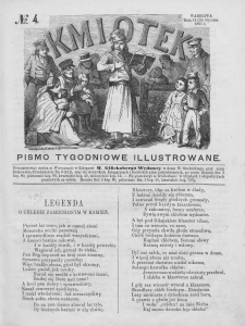 Kmiotek. Pismo tygodniowe ilustrowane. 1861. Nr 4
