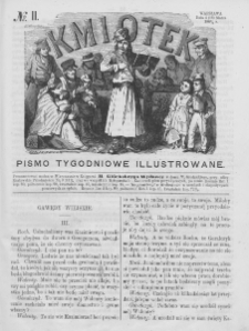 Kmiotek. Pismo tygodniowe ilustrowane. 1861. Nr 11