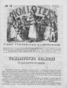 Kmiotek. Pismo tygodniowe ilustrowane. 1861. Nr 14