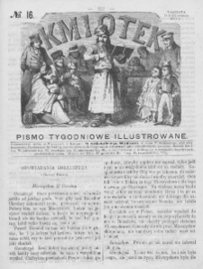 Kmiotek. Pismo tygodniowe ilustrowane. 1861. Nr 16