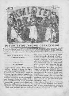 Kmiotek. Pismo tygodniowe ilustrowane. 1863. Nr 20
