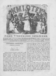Kmiotek. Pismo tygodniowe ilustrowane. 1863. Nr 21