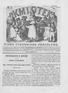 Kmiotek. Pismo tygodniowe ilustrowane. 1863. Nr 31