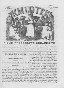 Kmiotek. Pismo tygodniowe ilustrowane. 1863. Nr 33