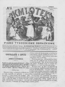 Kmiotek. Pismo tygodniowe ilustrowane. 1863. Nr 35