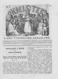 Kmiotek. Pismo tygodniowe ilustrowane. 1863. Nr 37