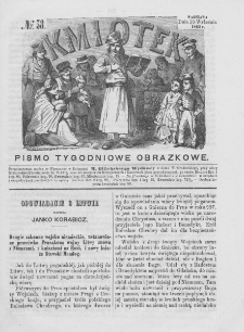 Kmiotek. Pismo tygodniowe ilustrowane. 1863. Nr 38