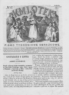 Kmiotek. Pismo tygodniowe ilustrowane. 1863. Nr 42
