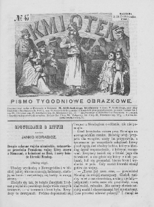 Kmiotek. Pismo tygodniowe ilustrowane. 1863. Nr 43