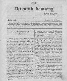 Dziennik Domowy. 1842. T.3. Nr 1