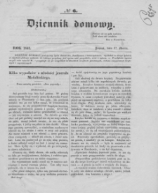 Dziennik Domowy. 1841. T.2. Nr 6