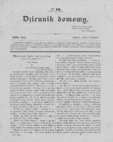 Dziennik Domowy. 1841. T.2. Nr 16