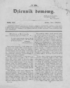 Dziennik Domowy. 1841. T.2. Nr 18