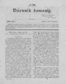Dziennik Domowy. 1841. T.2. Nr 19