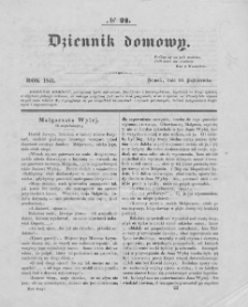 Dziennik Domowy. 1841. T.2. Nr 21