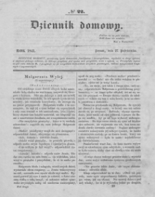Dziennik Domowy. 1841. T.2. Nr 22