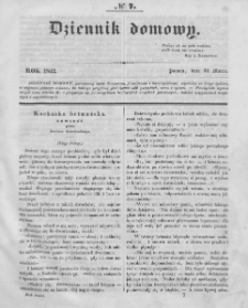 Dziennik Domowy. 1842. T.3. Nr 7