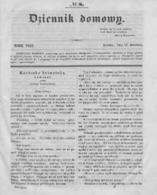 Dziennik Domowy. 1842. T.3. Nr 8